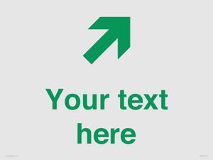 Custom Safe Condition inverse: Green Up right arrow